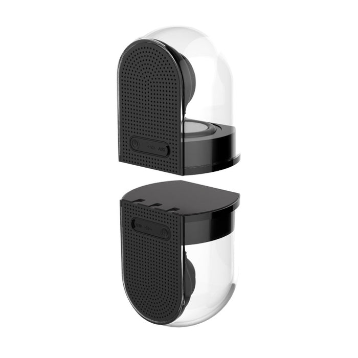 OVEVO True 3D TWS Altavoz inalámbrico magnético Bluetooth estéreo envolvente HiFi con hogar totalmente transparente