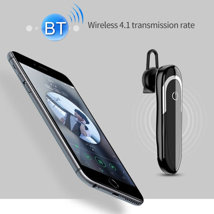 Moloke D5 Tipo de oreja colgante Negocios Bluetooth A prueba de agua Anti-sudor Auriculares con cancelación de ruido Auriculares de sonido HiFi