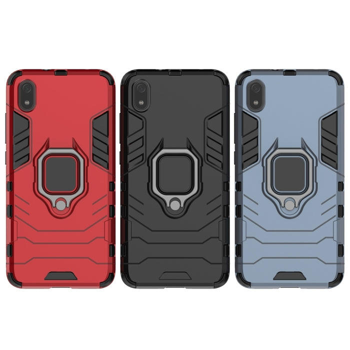 Funda protectora PC + TPU a prueba de golpes para Xiaomi Redmi 7A, con soporte de anillo magnético, For Xiaomi Redmi 7A