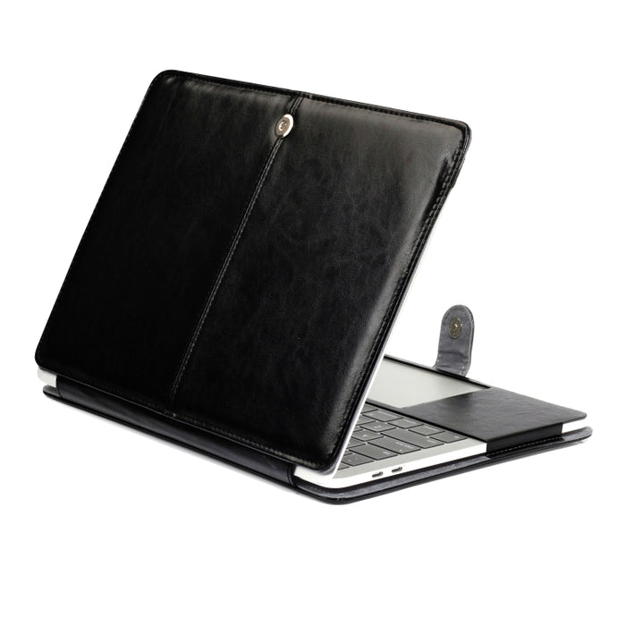 Crazy Horse Texture Horizontal Flip Leather PU Case para MacBook Pro 13.3 pulgadas A1989 (2018)