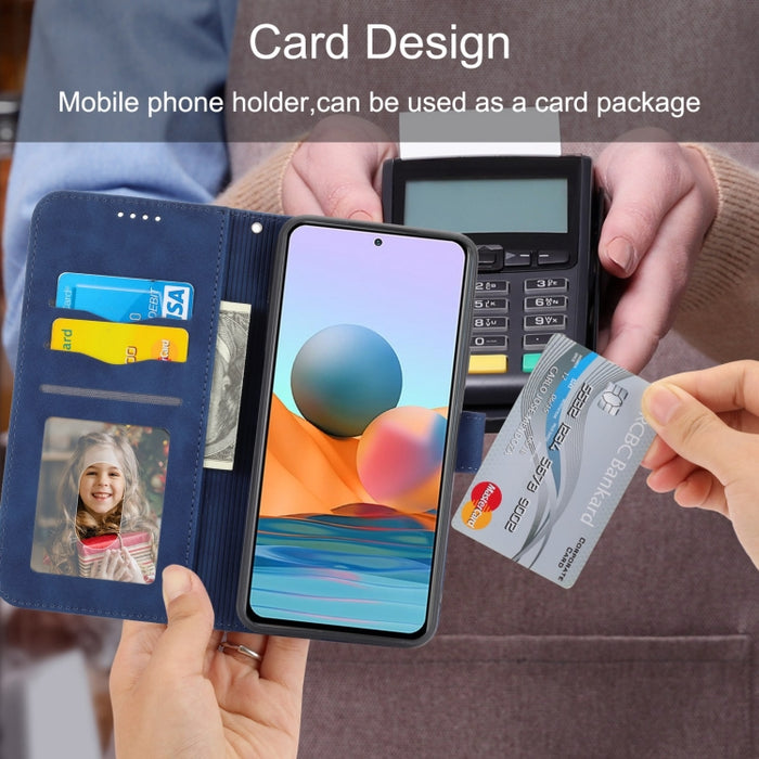  Funda para Xiaomi Redmi Note 11S 5G, Funda de cuero con ranuras  para dinero en efectivo y tarjetas Funda trasera de TPU suave Funda con  tapa magnética para Xiaomi Redmi Note